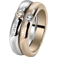 Anello Breil Donna Crossing Love in Acciaio TJ1557 - TJ1557